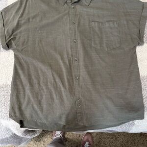 Women's Olive Green Casual Shirt